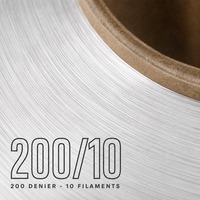 Prix usine Fil FDY 100% Polyester 200D/10F Grade AA, Fil mère pour le tissage, le tricotage, la fabrication de chaussettes, des sangles et la texturation