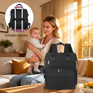 <span class=keywords><strong>Sac</strong></span> <span class=keywords><strong>à</strong></span> <span class=keywords><strong>dos</strong></span> de voyage extensible pour maman, imperméable, en Oxford 900D, pour les articles essentiels de bébé, <span class=keywords><strong>sac</strong></span> de nutrition - Product Image 4