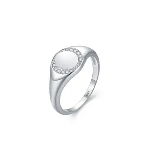 Bán buôn 925 sterling Silver Rings đối với phụ nữ 2023 New Thiết kế thời trang vòng 925 sterling Silver Casual nhẫn dành cho phụ nữ