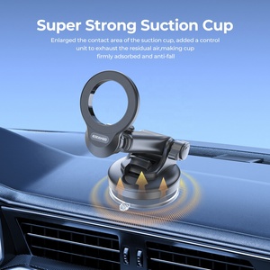 Soporte Magnético para Teléfono Celular con Ventilación de Aire, Rotación de 360 Grados, Estable, Ventosa Fuerte de ABS, Imán N52, Personalizado de Fábrica OEM - Product Image 4
