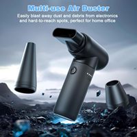 130000 tr/min puissant Jet Fan Turbo Barber Clean Clipper comprimé Mini Jet Fan Blower Voyage-Size Air Duster Cheveux secs pour Salon