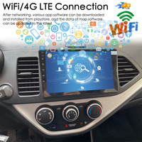 128GB ROM Android 12 Radio 2Din para KIA PICANTO Morning CarPlay navegación GPS pantalla táctil estéreo coche reproductor de vídeo Multimedia