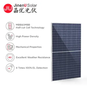ODM/OEM 20GW High Quality Efficiency Solar Panel 550 Watt 540w 545w 550w Bifacial Solar Panels P-Type PV Panel