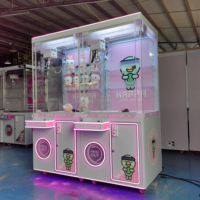 Machine distributrice de griffes d'arcade moderne pour intérieur, à monnayeur, avec garantie d'un an, idéale pour les centres de divertissement familial et les entreprises en démarrage.
