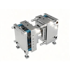 Servicios de prototipado rápido OEM, fabricación de moldes de acero inoxidable de doble color y múltiples cavidades, moldeo por inyección de productos plásticos. - Product Image 1