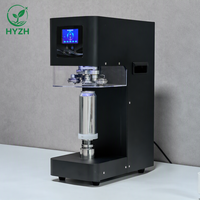 Nouvelle machine de scellage électrique manuelle à grande vitesse (2 secondes) pour bouteilles en verre de boissons et applications chimiques