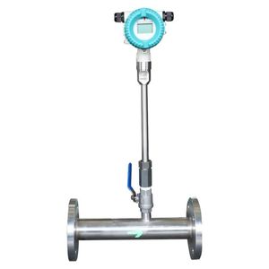 Débitmètre massique thermique à bride en acier inoxydable avec écran LCD numérique pour la mesure du gaz, de l'eau, du chlore et de l'air comprimé - Product Image 4