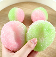 Jouets sensoriels anti-stress et à rebond lent, à presser et à froisser, en forme de boules de Bayberry et Waxberry, au toucher lisse et croquant, effet slushy