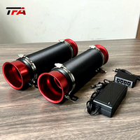 Système de Ventilation de Simulation de Course Automobile en Aluminium de Haute Qualité, Vitesse d'Air Réglable, Tuyau Télescopique pour Simulation de Vitesse et de Cockpit de Voiture de Jeu
