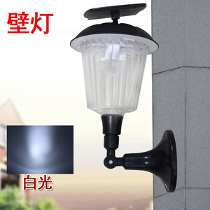 Solar Wall Lamp Led Outdoor Waterproof Garden <b>Light</b> For Yard Patio With Solar <b>Panel</b> 6V DC - Product Image 1