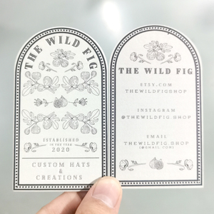 Carte de remerciement en carton kraft avec logo personnalisé SHINY pour les petites entreprises, écologique, en <span class=keywords><strong>papier</strong></span> épais, carte de vœux - Product Image 3