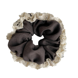 Europese Amerikaanse Stijl Paardenstaart Stof <span class=keywords><strong>Big</strong></span> <span class=keywords><strong>Hair</strong></span> Scrunchie Schattige Zoete Print Bloem Lacework <span class=keywords><strong>Hair</strong></span> <span class=keywords><strong>Scrunchies</strong></span> - Product Image 4