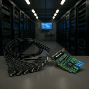 Carte série PCI Moxa CP-118U-I, module E/S Ethernet industriel 8 ports RS232 pour usage industriel - Product Image 3