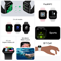 Montre connectée unisexe W11Pro, écran AMOLED, étanche 3ATM, GPS, NFC, paiement sécurisé, moniteur de fréquence cardiaque, alarme fitness, iOS/Android