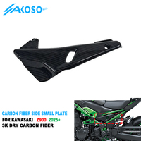 Kit de carénage de moto en fibre de carbone sèche pré-imprégnée 100 % pure AKOSO, couvre-sous-cadre pour Kawasaki Z900 2025