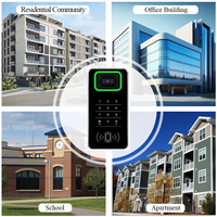Sistema de Control de Acceso POE Thinmoo con Código QR y Control Remoto, con Plataforma en la Nube, Aplicación, Bluetooth, Resistente al Agua y Conteo de Personas