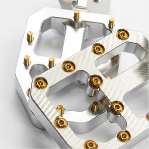 Vis à tête bouton en acier inoxydable 304, titane doré, M4x16mm, pour remplacement des broches de pédale, 15 pièces par ensemble - Product Image 5