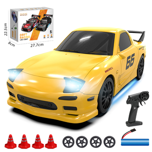 รถดริฟท์ RC ความเร็วสูง SJY-8608/8609 ขนาด 1:24 ขับเคลื่อน 4 ล้อ พร้อมไฟสีสันสดใส รถแข่งบังคับวิทยุขนาดเล็ก ของเล่นเด็กผู้ชาย - Product Image 2