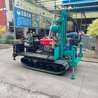 Machine de forage manuelle portable pour puits d'eau, profondeur maximale 150 m, pour usage domestique