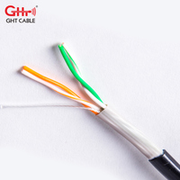 Câble téléphonique UTP CAT3 du fabricant, 2 paires, 3 paires, 5 paires, 6 paires, 24AWG, CCA, 305M, intérieur/extérieur
