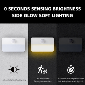 Howlighting 3aaa Slimme Sensor Kast Licht Droge Batterij Led Trap Nachtlampje Pir Bewegingssensor Licht - Product Image 3