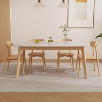Ensemble de meubles modernes pour restaurant Table et chaises de restaurant pour usage commercial dans les restaurants et les cafés