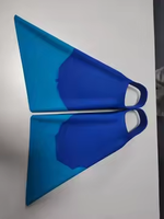 Ailerons de surf en caoutchouc, ailerons de plongée antidérapants pour l'entraînement à la natation, le snorkeling et la plongée