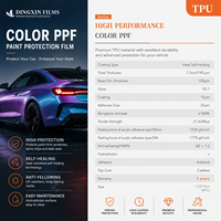 Film de protection de voiture auto-cicatrisant anti-rayures 7,5 mil en TPU brillant noir rose, PPF irisé or rose scintillant, OEM, vente directe usine