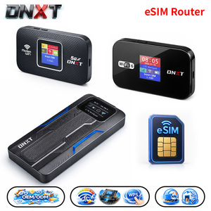 Router <span class=keywords><strong>WiFi</strong></span> DNXT Esim 6 300Mbps, Router <span class=keywords><strong>WiFi</strong></span> Esim con Modalità WPS AP, Mifi Esim Vsim 2.4g&5.8g, Router Mobile Esim Tipo C per Viaggi - Product Image 1