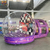 Tente bulle gonflable en PVC avec tunnel, idéale pour les mariages et les fêtes – Meilleure vente