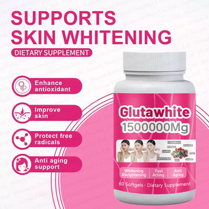 Benutzer definiertes Logo Gluta white 1500000Mg Kapseln Glutathion Skin White ning Enhance Antioxidans - Product Image 2