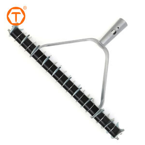 Outils de râteau en acier de sol de scarification de pelouse de jardin de 21 dents - Product Image 1