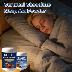 <span class=keywords><strong>Poudre</strong></span> de sommeil au <span class=keywords><strong>chocolat</strong></span> caramel, <span class=keywords><strong>sans</strong></span> mélatonine, avec magnésium glycinate et L-théanine, favorisant la relaxation (OEM) - Product Image 6