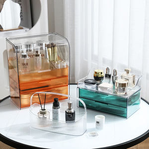 Acrylic Cosmetic Storage Box With <b>Drawers</b> Multi Layer Desktop Organizer For <b>Makeup</b> Skincare Products - Product Image 1