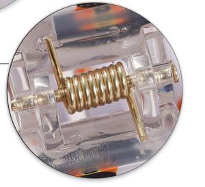 Pinza para el pelo con diseño de calabaza, esqueleto y araña, accesorio para el cabello con temática de Halloween. - Product Image 4