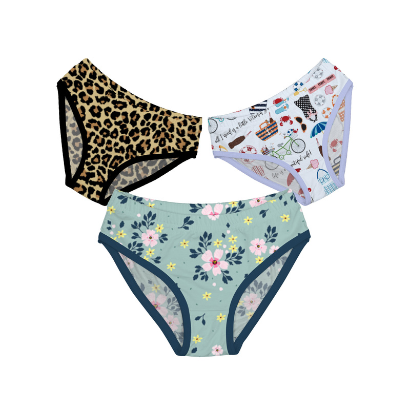 Bamboo Viscose Girl Breathable Kids Underwear
