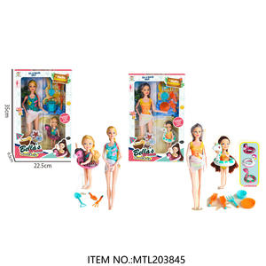 Set de Juego de Muñecas Princesa con Cochecito Desmontable, Bebé de Juguete y Accesorios de Guardería, Juguete de Simulación de Niñera - Product Image 4