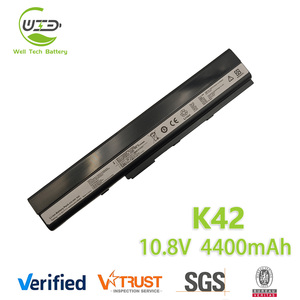 <span class=keywords><strong>Batterie</strong></span> <span class=keywords><strong>d</strong></span>'<span class=keywords><strong>ordinateur</strong></span> <span class=keywords><strong>portable</strong></span> de haute qualité A32-K52 A31-K52 A41-K52 A42-K52 pour <span class=keywords><strong>ASUS</strong></span> A42 A52 K42 K52 X42 X52 Series - Product Image 1
