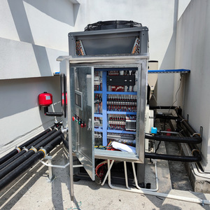 Système de pompe à chaleur air-eau 380V en acier inoxydable R-410A, économie d'énergie, chauffage et refroidissement industriels - Product Image 3