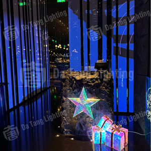 Guirlandes lumineuses LED irisées en forme d'étoiles pour la décoration de centres commerciaux, hôtels, complexes hôteliers et fêtes de fin d'année - Product Image 6