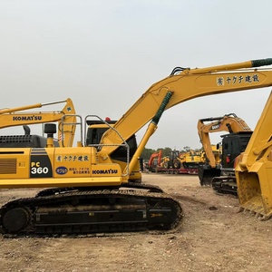 Komatsu PC360 d'occasion, 36 tonnes, engin de construction lourd pour routes, équipement Komatsu d'occasion PC360 avec moteur d'origine, excavatrices Komatsu d'occasion PC360 - Product Image 2