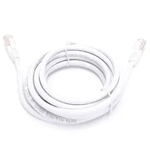 Cavo di connessione Cat7, 3 m, bianco, velocità, schermato, ideale per reti di alta capacità e trasmissione dati. - Product Image 1