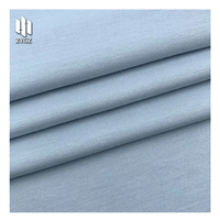 Tissu uni en lin et acétate 45% LC 40% T 7.5% PTT 5% AC 2.5% L Chemise à fond élastique, sweat-shirt, pantalon, costume, tissu en gros