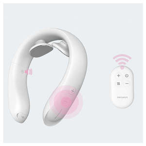 Masseur de cou avec chaleur, masseur de cou électrique portable, soulagement de la douleur, masseur de cou intelligent sans fil - Product Image 1