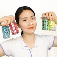 Crème Visage Vitamine C en Capsules Marque Blanche 90 pièces Flacon Éclaircissant Hydratant Anti-rides Personnalisable Logo Vente en Gros