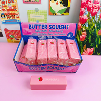 Jouet Squishy en PU Durable à Rebond Lent, Artisanat de Peinture à l'Huile Exquis, Jouet Anti-Stress à Haute Résilience