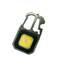 Mini lampe torche LED COB à clip magnétique, design ultra-fin en alliage d'aluminium, indice de protection IP44, protection contre les surcharges, idéale pour la randonnée