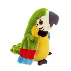 Giocattoli di Peluche a Forma di Animali per Bambini Dimdu, <span class=keywords><strong>Pappagallo</strong></span> Parlante che Ripete, Registra, Balla e Canta, Set in Cotone PP, Colore Personalizzabile, Carino - Product Image 5