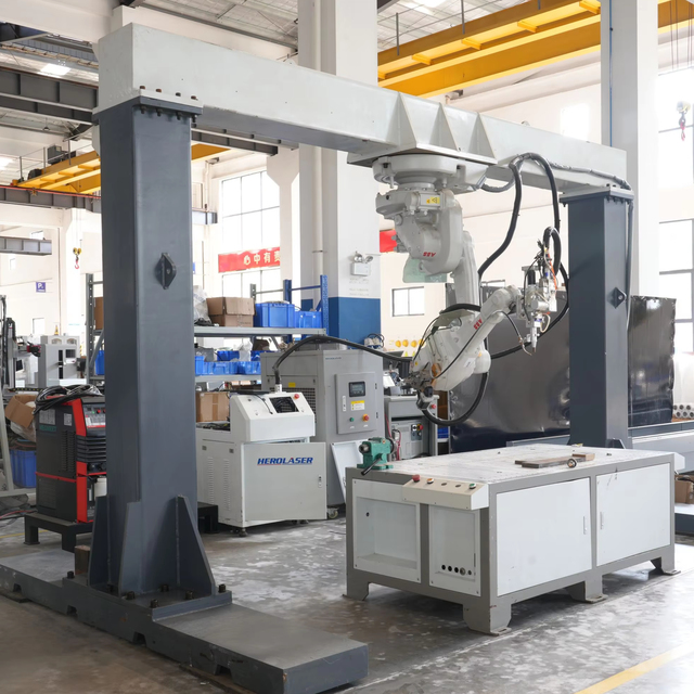 6-Axis Industrial Robot Arm Fiber Laser Welding Machine Automatic High-power ABB IRB 1600-10/1.45 Water Cooling High Efficient