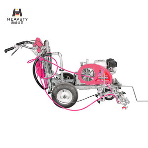 Máquina de Marcado de Superficies de Carreteras por Pulverización en Frío HW-12L, Máquina de Líneas de Plástico en Frío para Pavimento - Product Image 6
